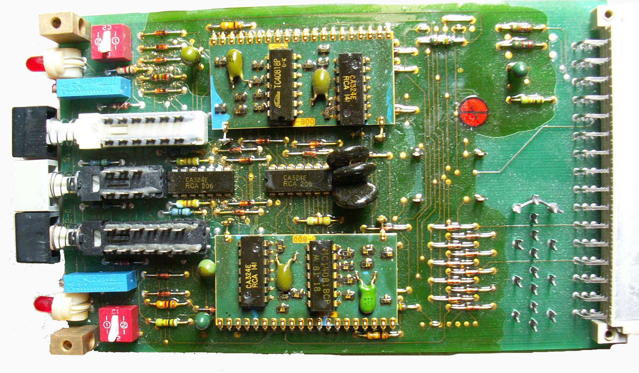 Ship's machinery was supervised by algorithm written in op-amps and copper.