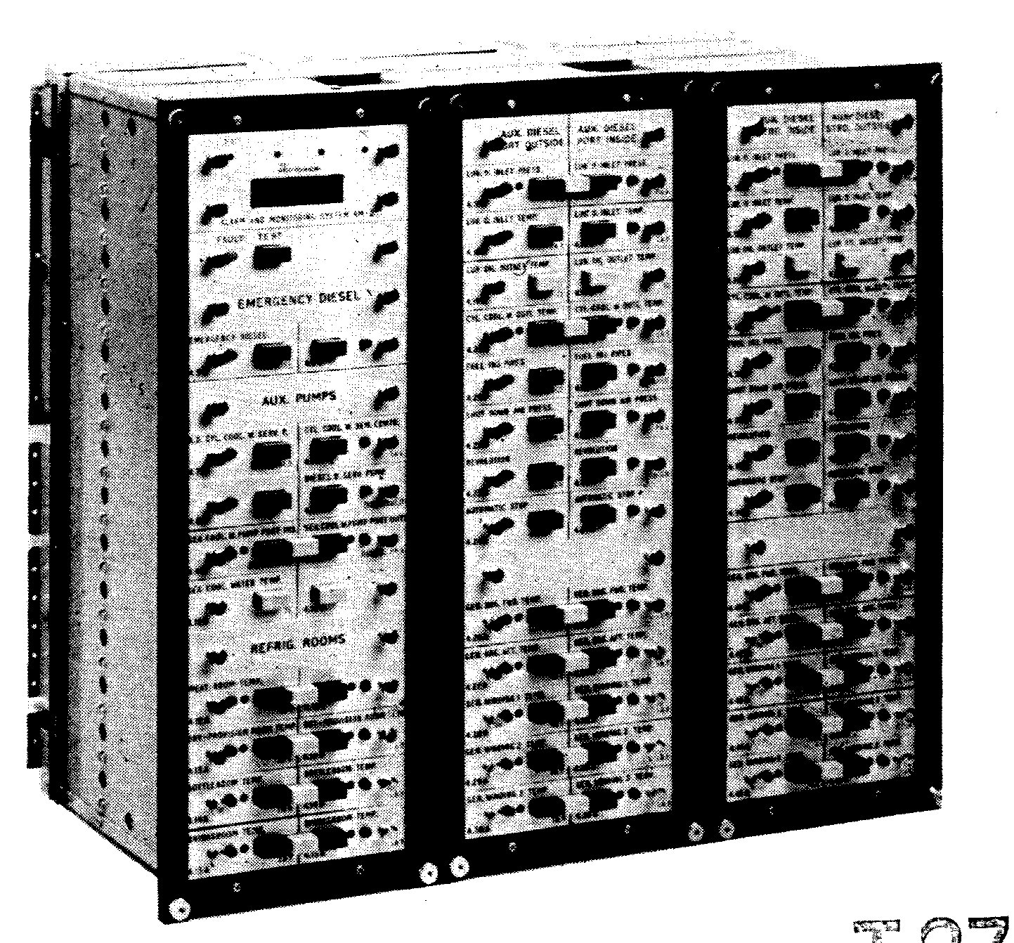 Ship's machinery was supervised by algorithm written in op-amps and copper.