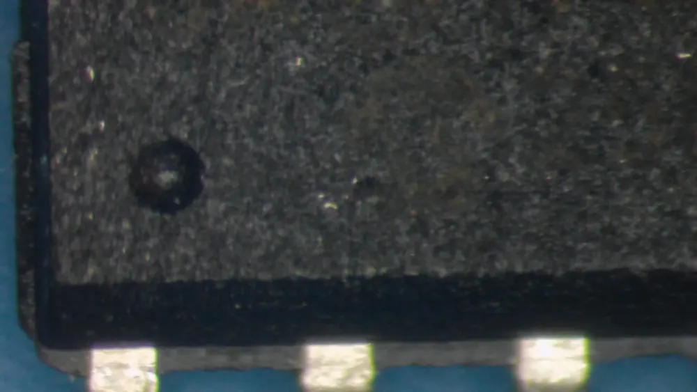 Poor quality molding